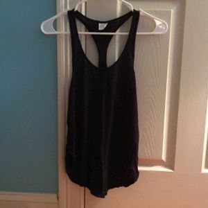 Black tank top